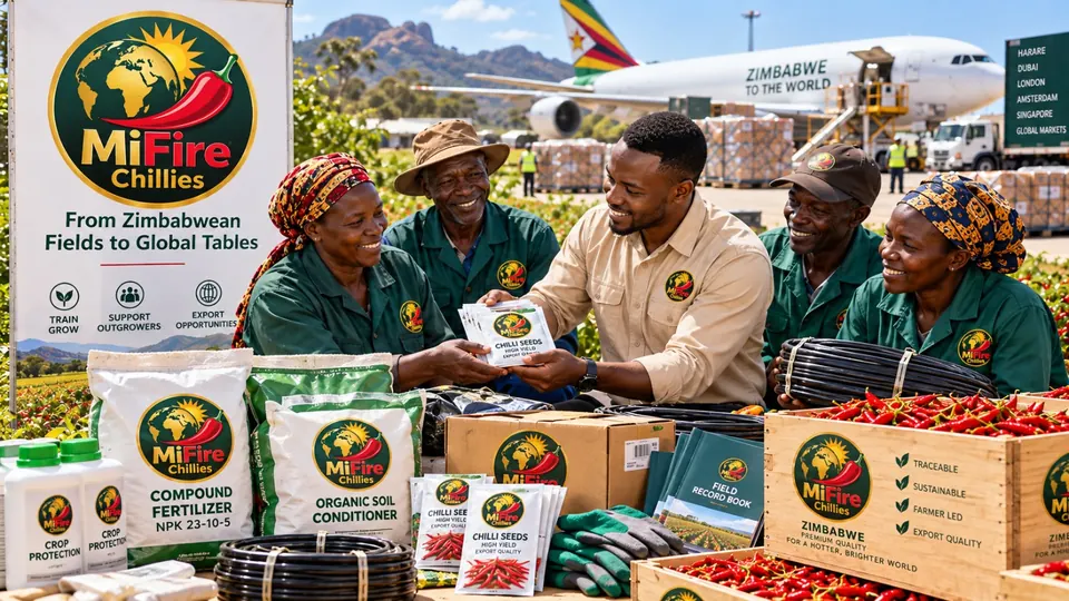 MiFire Chillies outgrower support and export story
